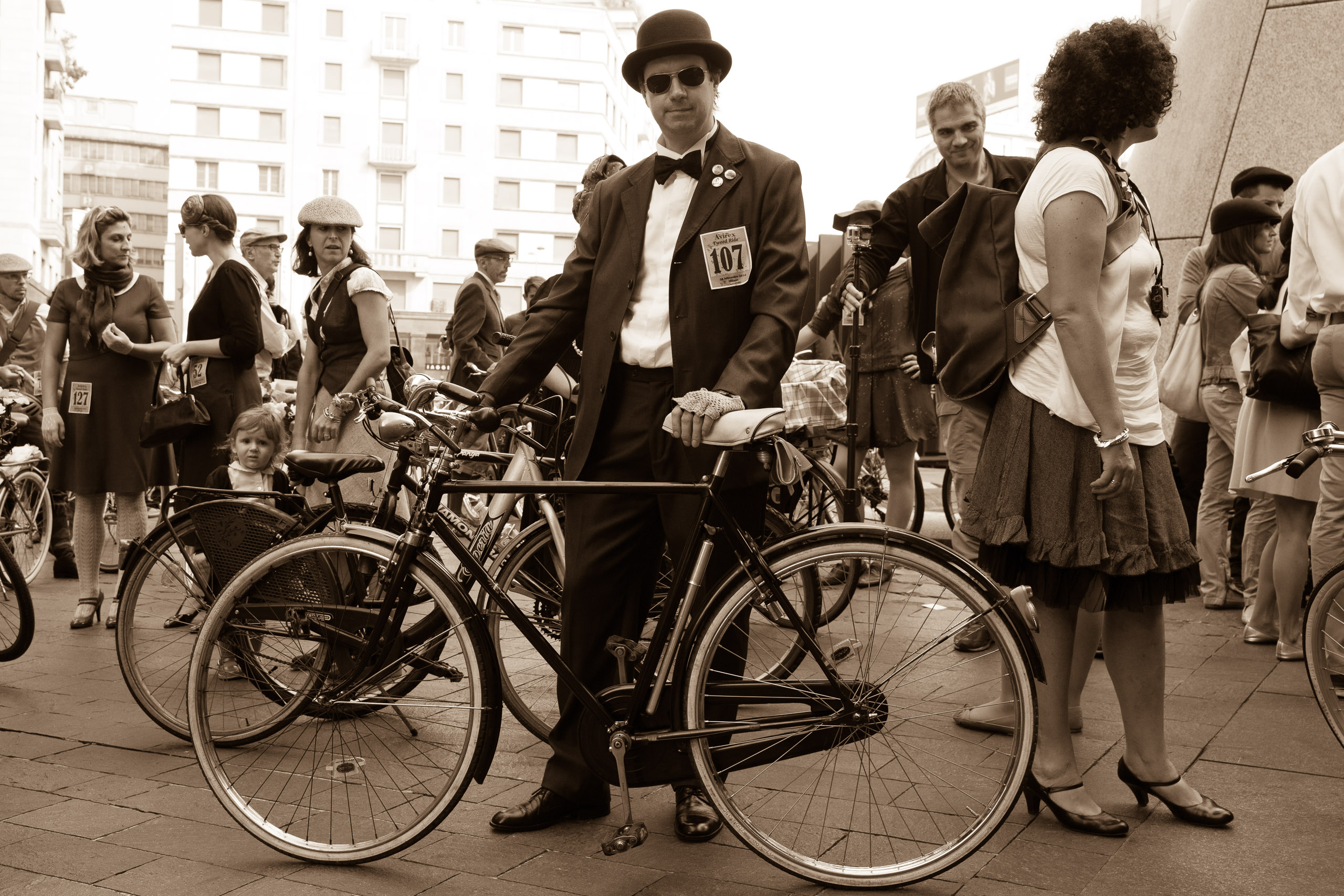 Tweed Ride 2014, Milano