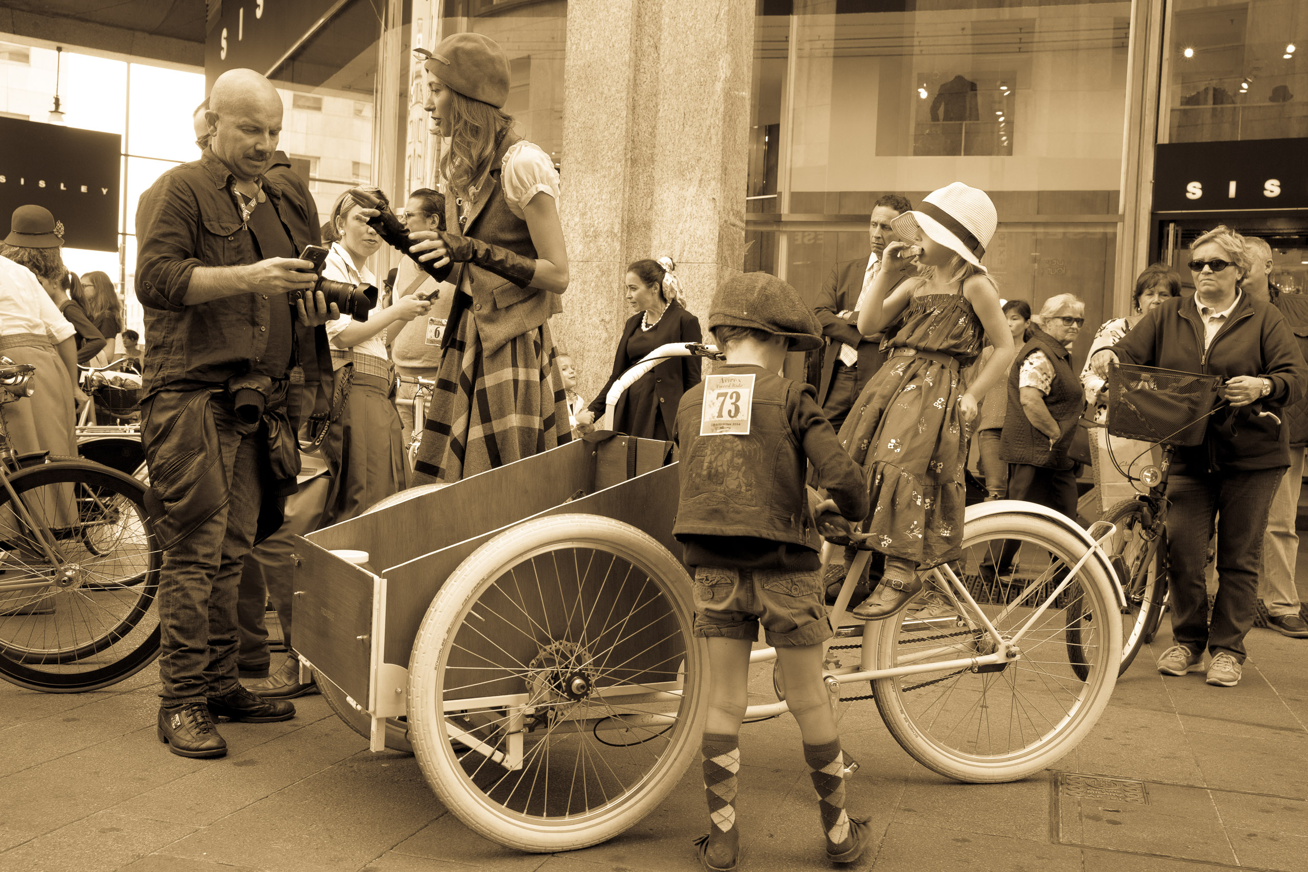 Tweed Ride 2014, Milano