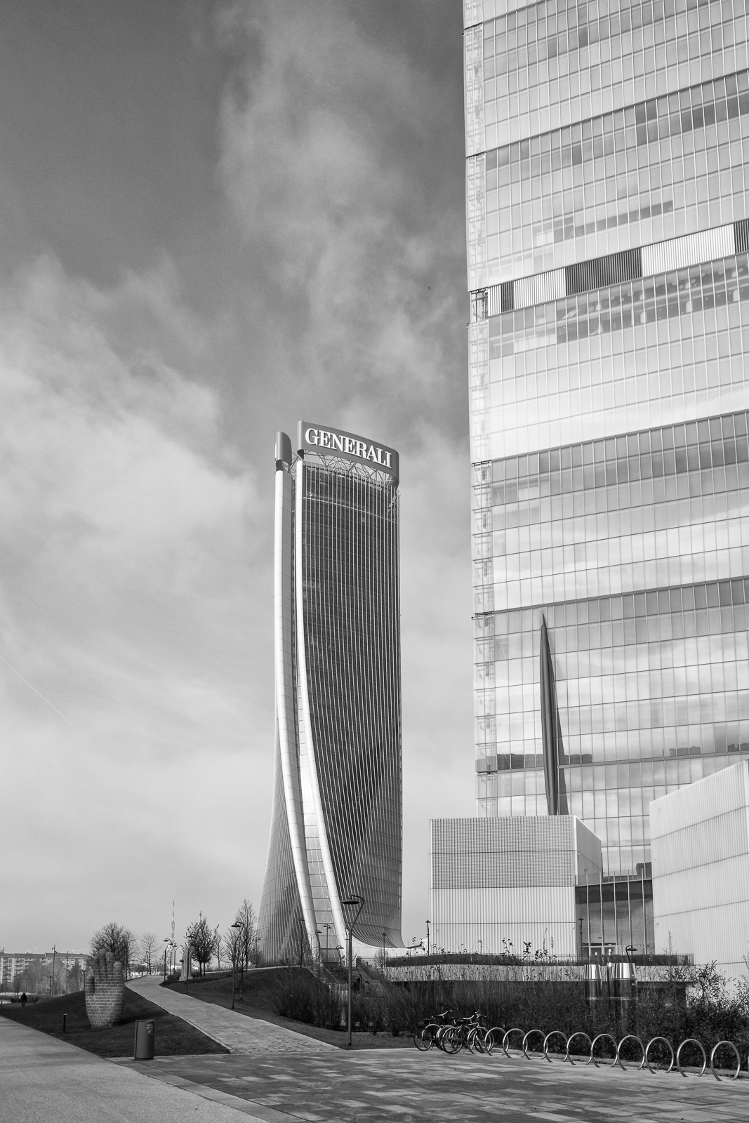 Lo Storto (left), Il Dritto (right), Hand for Milan  (left bottom)