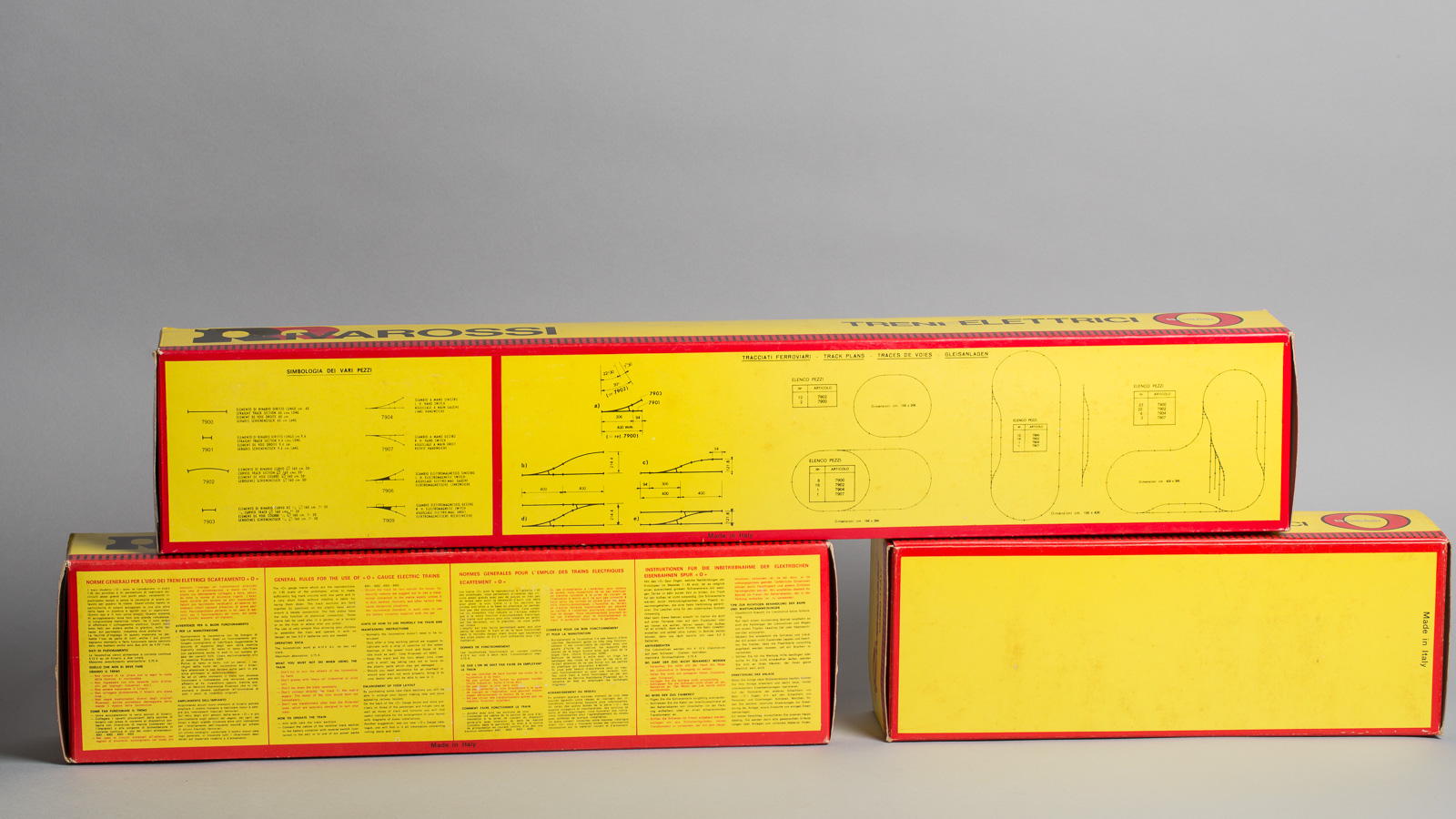 Rolling stock boxes, rear