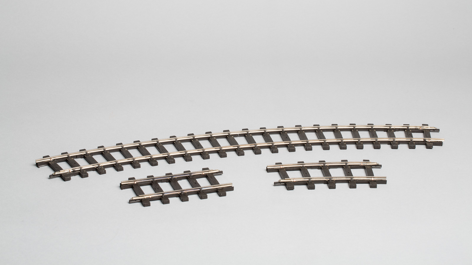 Curved track, (⌀ 160cm), 94mm straight track, ¼ curved track